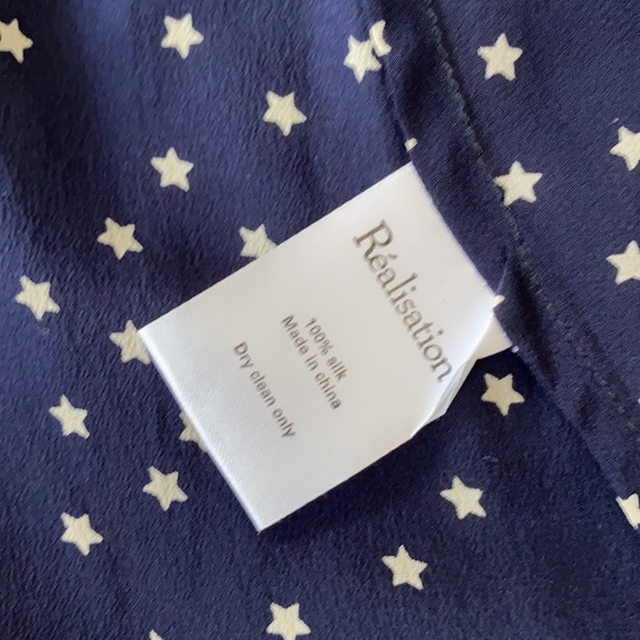 Realisation Par — Navy Wrap dress - Picture 10 of 10